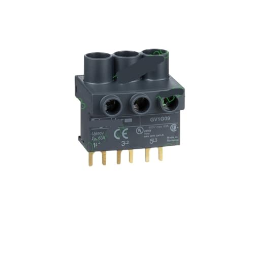 Barra colectora GV2G345 para disyuntor de motor GV2 con sistema de cortocircuito