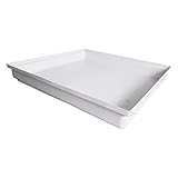ICON 12873 Shower Pan SP300-32-1/8 x 30-1/8' x 4-5/8', Polar White