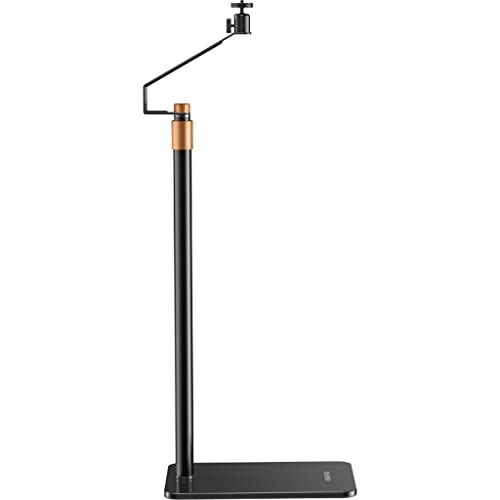Kanduo Staffa da soffitto Proiettore Regolabile a 360° con Filettatura da 1/4 di Pollice for Home Office, 830-1380 mm Regolabile, Supporto di carico da 5 kg Supporto per Videoproiettore