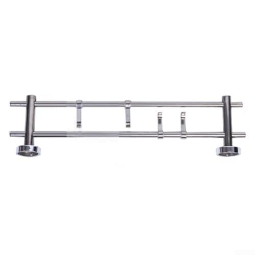 LYDSB Solución de Almacenamiento de Perchas para radiadores Toallero de 60 cm con Gran Capacidad, sin dañar Las Paredes (D) D