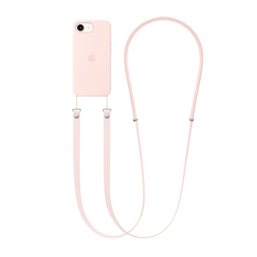 Image of Apple Crossbody Strap - Bright Guava ​​​​​​​