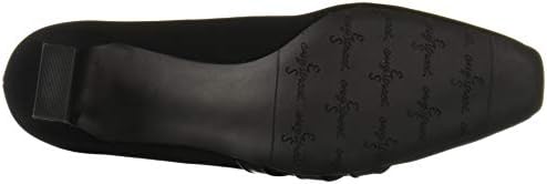 Easy Street Women's Entice Dress Shoe Pump, Black Suede, 11 Wide | Image 3