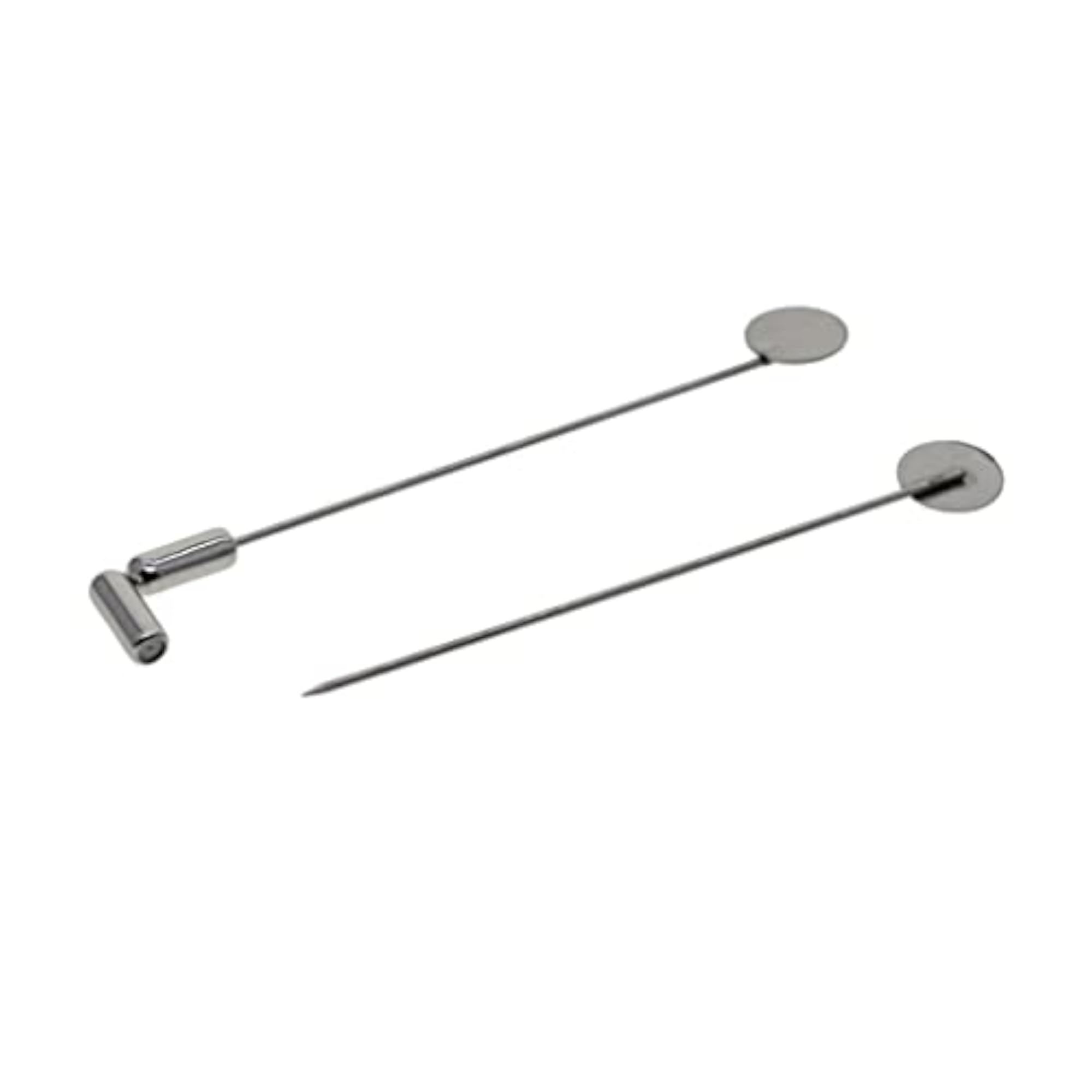 20 Set Stick Pin Hat Lapel Pins, DIY Brooch Components