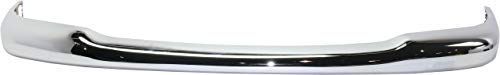Garage-Pro Front Bumper Compatible with Dodge Dakota 1997-2004/Durango 1998-2000 Face Bar Chrome (Dakota with 2-Piece Type Bumper)