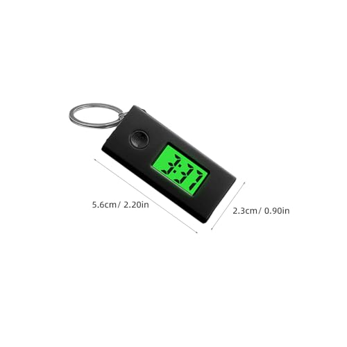 Reloj digital silencioso con llavero triangular TOPBATHY para exámenes y opositores 2
