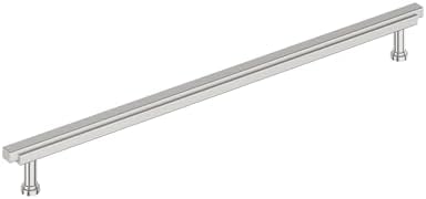 Signature Hardware 954049-18 Gilderoy 18 Inch Center to Center Appliance Pull - Polished Chrome