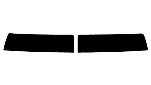 The Tint Effect Precut Window Tint Kit Compatible with Chevrolet Colorado Extended Cab Truck 2015-2022 (Includes: Front Windshield Visor precut in 5%) Automotive Film