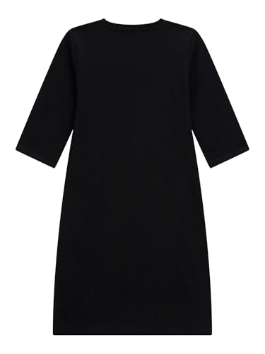 Guess Robe Fille Core : une robe mi-saison noire classique pour enfants - 3