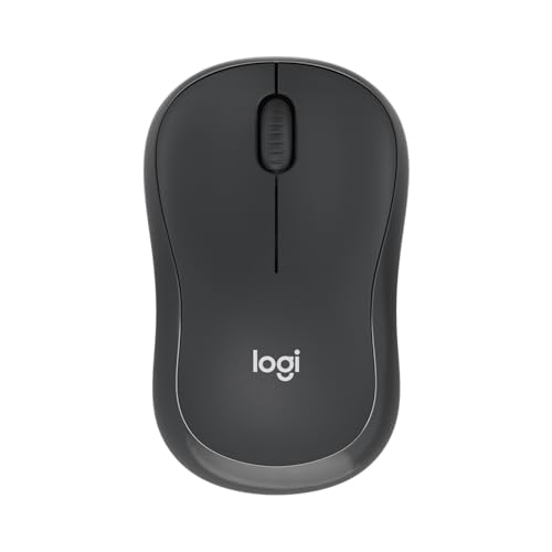 Image of Logitech M241 Silent Bluetooth Mouse, Wireless, Compact, Portable, Smooth Tracking, 18-Month Battery, for Windows, macOS, ChromeOS, Compatible with PC, Mac, Laptop, Tablets - Graphite