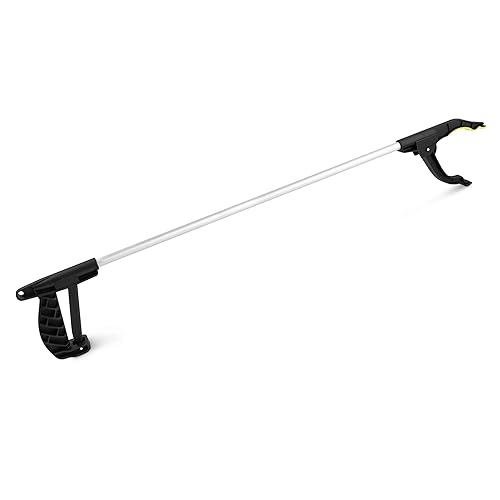 KEPLIN 1 Pack Litter Picker Ergonomic Long Reach Handle 30 Inch (75cm) Garden Tool, Magnetic Pick Up Durable & Sturdy for Picking Rubbish, Weeds, Leaves, Gardening, Elderly & Disabled Multi-use Tool