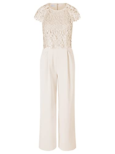 Mono para mujer beige de ApartFashion talla 42 en color crema y corte normal