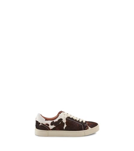 Image of Frye Ivy Low Lace Sneakers for Women - Removable Footbed Shoes - Leather Womens Casual Shoes - Crafted from Soft, Vintage Italian Leather with Removable Molded Footbed