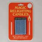 10 Candle Pack - Magic Relighting Candles - Gag