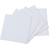 UpGBRF Alumina Ceramic Plate Insulating Alumina Ceramic Sheet for Industrial Machinery, Side Length 5cm,Thickness:3mm(5pcs)