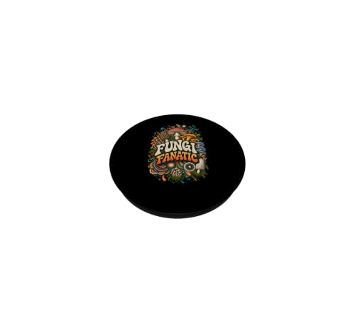 Fungi Fanatic Funny Mushroom Chanterelle Mycologie Chemise PopSockets PopGrip Adhésif – vue 2