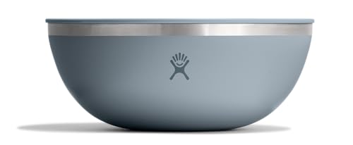 Image of Hydro Flask Outdoor Insulated Serving Bowl - Stainless Steel Food Container with Lid - Camping Kitchen Essentials - 1 Qt Bowl Shale Gray