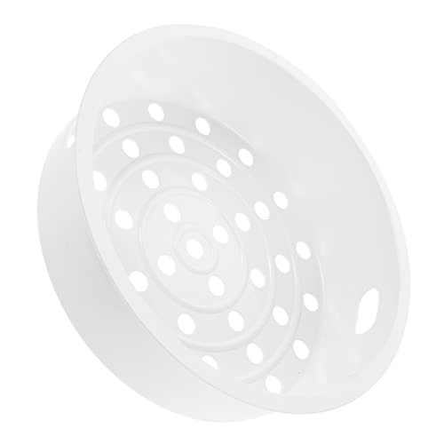 HEMOTON Panier Vapeur Pour Cuiseur À Riz 21.5X21.5X2.4 Pouces Accessoire De Cuisine Vapeur Multi-Usage Pour Dim Sum Boulettes Légumes Facile À Nettoyer Et Stocker