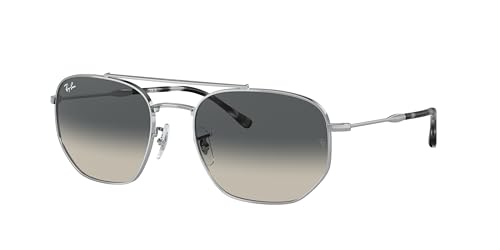 Ray-Ban RB3707 Sunglasses Bundle: RB 3707 003/71 Silver Grey Gradient and Universal Anti-slip Silicone Leash