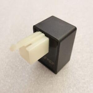 Automatic Fuel Pump Cut Off Relay, 12V, 30A, 1A, 2 Terminals, Black, Normally Open, Screw Mount, Screw Connector, Compatible with Hoonnddaa CB400F CB1 89-90 CBR250 MC19 CBR400 NC23 87-94