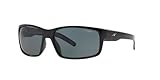Formas: Rectangular Arnette Fastball Gafas de Sol Polarizados, Negro, 62 para Hombre
