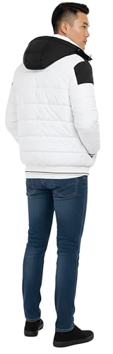 Image of Export Quality Reversible Puffer Jacket in GLD Material best for Winterwear /Hiking /Biking /Camping /Mountaineering /Fashion & Casual Wear(Control Temperature up to 3 Degree Celsius)(3C)