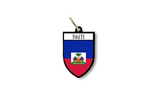 Porte cles clefs cle Drapeau Collection Ville Blason Haiti haitien