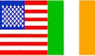 6FT X 3FT USA / IRELAND FRIENDSHIP FLAG