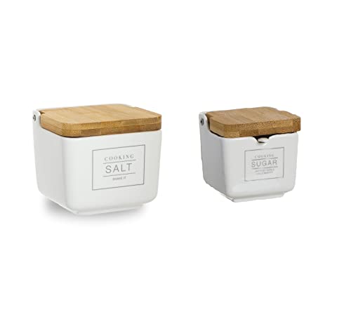 Dcasa - Salero y azucarero Dolomite Bambu Frase