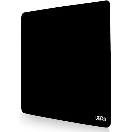 Tapis de souris gamer XXL 50x50 cm Tilt noir anti-dérapant
