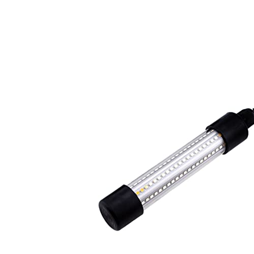 LRFVADW Luces de estanque sumergible LED sumergible para pesca, caída profunda, señuelo de peces bajo el agua, lámpara buscadora de cebo, lámpara de calamar que atrae a los calamares blanco/verde/azul