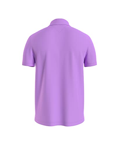 Image of Tommy Hilfiger Mens Short Sleeve Cotton Pique Polo Shirt in Regular Fit