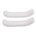 Anti-Slip Brake Lever Cover Set, 2-Piece Silicone Mountain Bike Grips, White, Enhanced Grip Performance, Shock Absorbing Protection