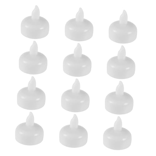 Velas flotantes LED impermeables para decorar estanques de jardín y bodas exteriores