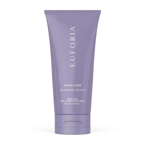 Pure Romance- Great+Head- Relax Gag Reflex, Oral Gel, Blueberry Splash