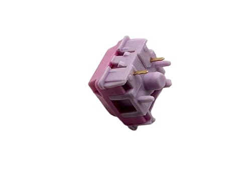 Image of Zkeebs HMX Linear 5-Pin MX Mechanical Keyboard Switches for Custom Keyboards (HMX Hibiscus, 110 Switches)