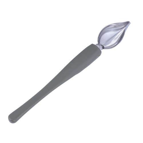 Hohopeti Cucchiaio da Decorazione per Salsa in Acciaio Inossidabile Leggero e Antiruggine Cucchiaio da Cucina per Dolci e Piatti Gourmet Impugnatura Ergonomica Utile per Dessert e Salse