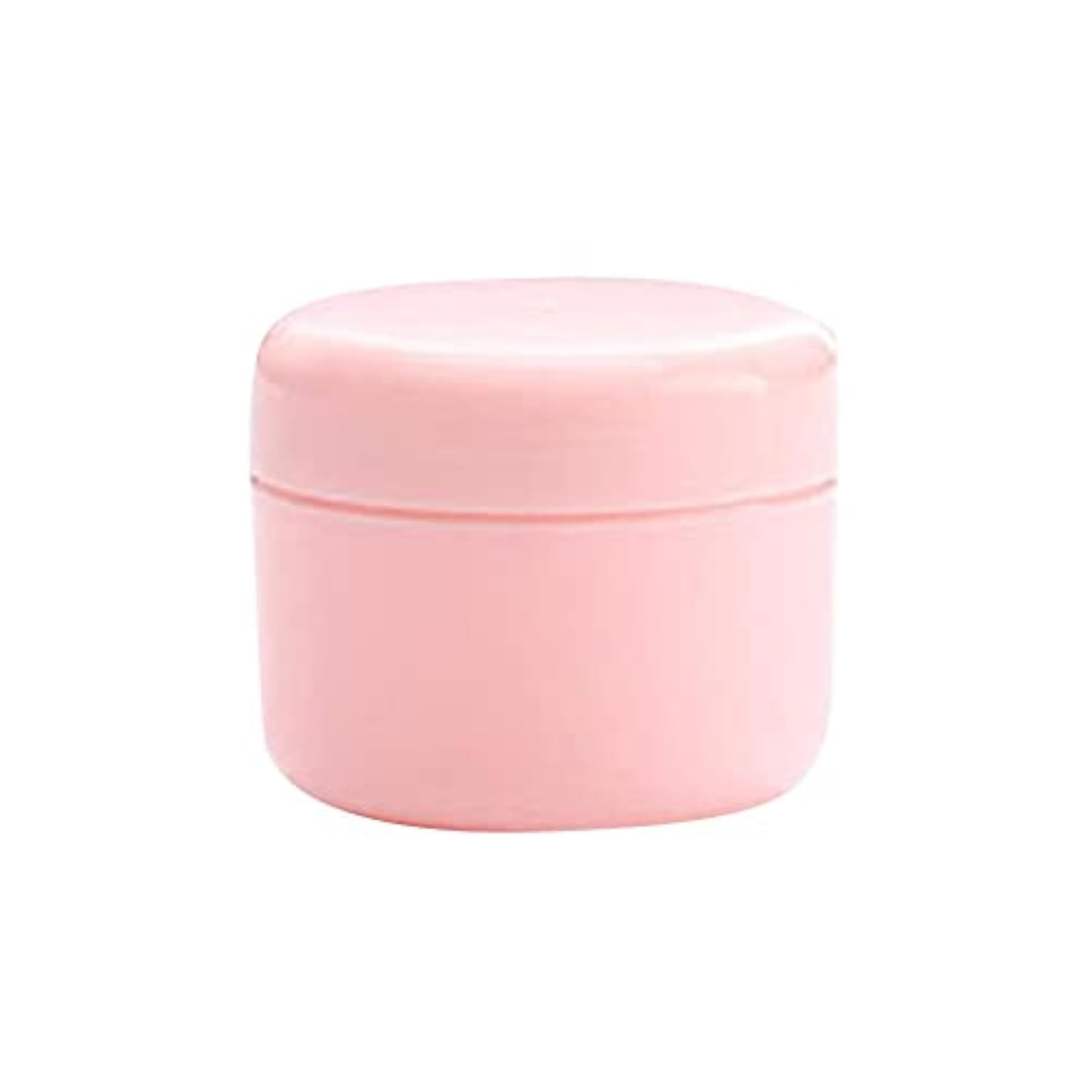 Refillable PVC Empty Face Cream Container, Pink 50g