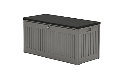 Garden Impressions Voll Kunststoff Aufbewahrungsbox Jersey 270 Liter mit Hubautomatik