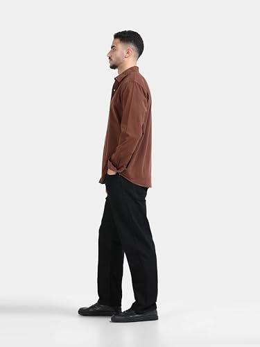 Image of StitchX Men's Full Sleeve Core Essentials Twill Over-Dyed Shirt XS-2XL