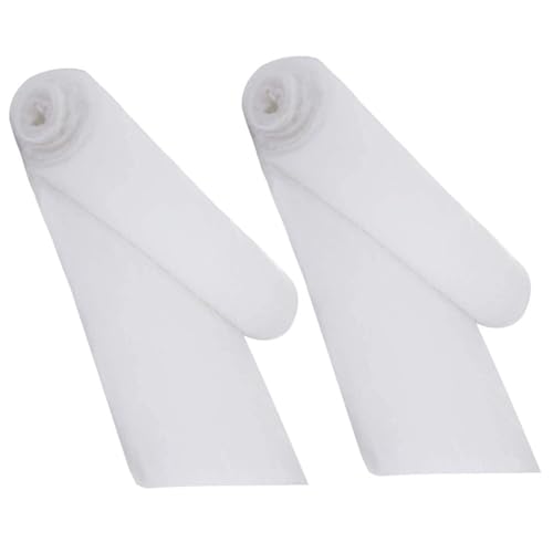 FONDOTIN 2pcs Artificial Snow Carpet Thickened Decor for Christmas Scene Decoration Simulation Snow Blankets for Festive Atmosphere for Rustic and Farmhouse Styles