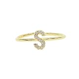 Photo Gallery hasdnker anello anelli gioielli donna uomo anello da dito classico con iniziali in pavé da 26 lettere dell alfabeto, fascia sottile, midi, da donna, con lettera 7 s Photo Gallery hasdnker anello anelli gioielli donna uomo anello da dito classico con iniziali in pavé da 26 lettere dell alfabeto, fascia sottile, midi, da donna, con lettera 7 s