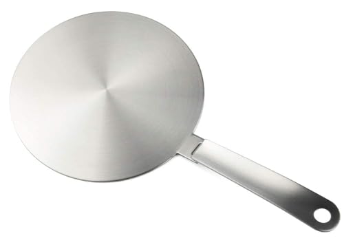 Image of Kitchen Plate Stainless Steel Interface Disk Induction Heat Induction Plate (20cm)