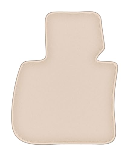 Tapis de sol velours Fortuna beige haut de gamme pour BMW X2 U10