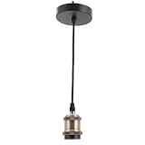 lampe suspension ancienne opaline Base de lampe - ce support de lampe rétro est de structure simple, ce qui offre une commodité d'installation et d'utilisation, support de lumière suspendu