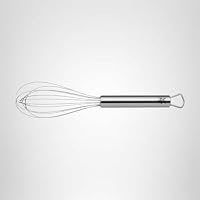 WMF Profi Plus Schneebesen 20 cm, Cromargan Edelstahl, teilmattiert, Rührbesen, Quirl, spülmaschinengeeignet – Ansicht 8