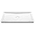 PROFLO PFSBA6042 Hammond 59-7/8" x 41-7/8" Rectangular Shower Base with Single Threshold and Center Drain - White
