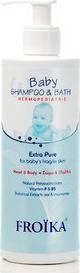 Froika bébé Shampoing et bain 200 ml pour la toilette douce de votre nourrisson