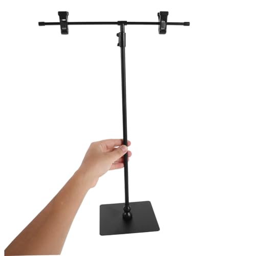 Support de signe en forme de T pour éviter les documents cornés panneau d'affichage noir