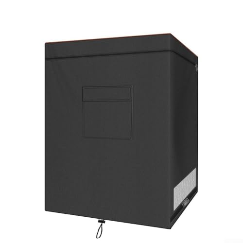 Stabile Gefrierschrankabdeckung mit Belüftungsnetz-Unterkante aus 210D Oxford-Material für optimale Luftzirkulation und Feuchtigkeitsschutz