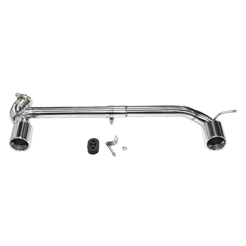 Embout d'échappement double BMW 320i silencieux acier inoxydable de rechange tuning
